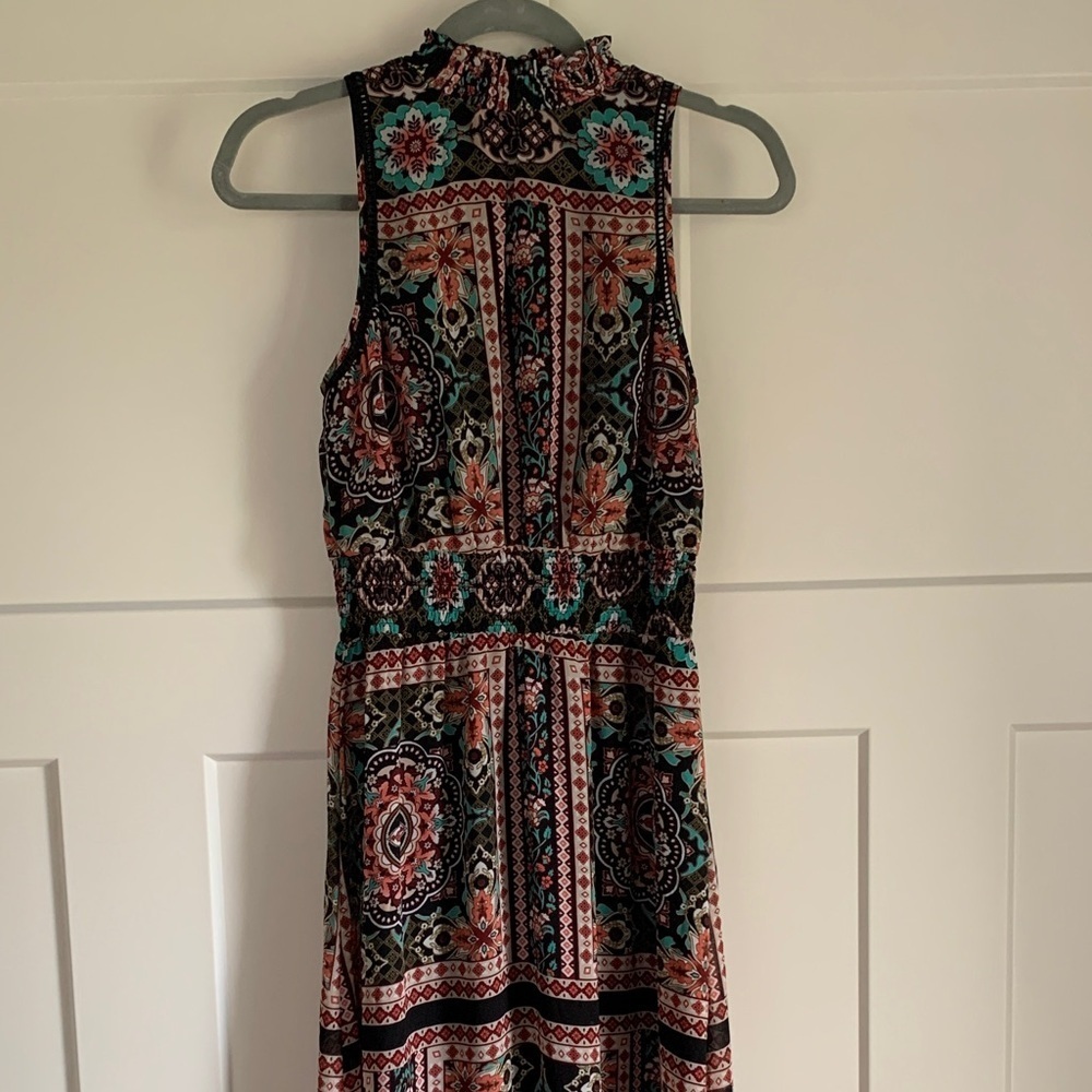 Xhilaration Multicolor Sleeveless Maxi Dress